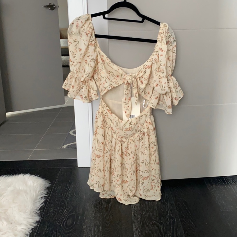 Floral mini dress